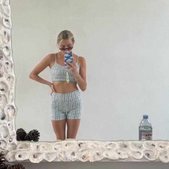 Z Supply Women's Shine On Houndstooth Set - Picture 2 of 8